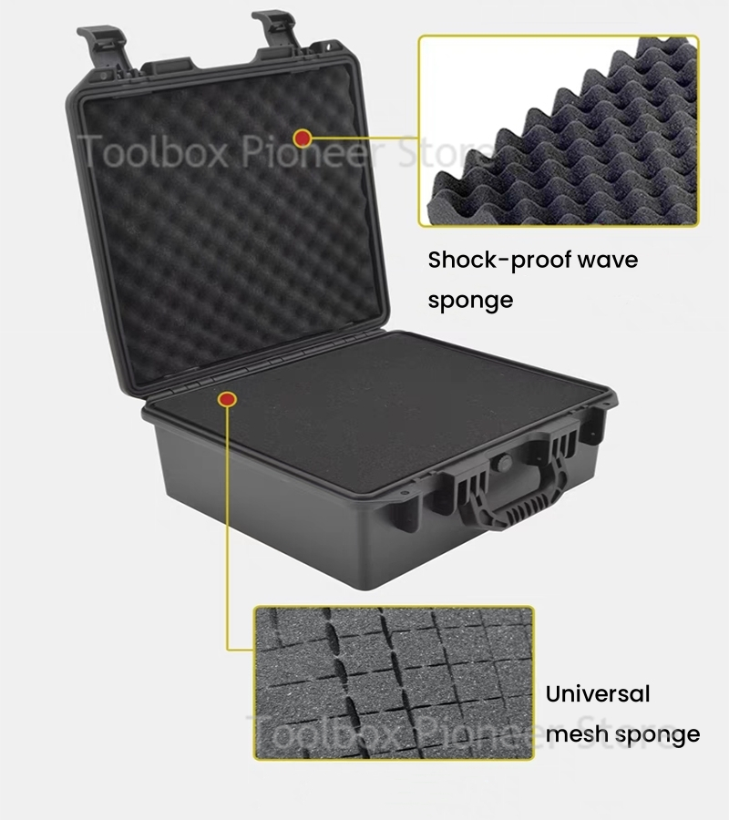 Fish Finder Case - Waterproof Hard Shell Tool Box Style