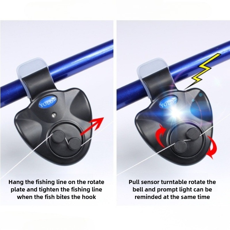 Fish Alarm - Electronic Fishing Bite Alarm with Loud