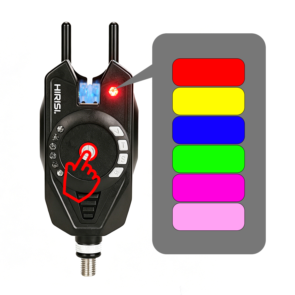 HIRISI SD11 3+1 Wireless Fishi - đánh giá và giá Fish Alarm