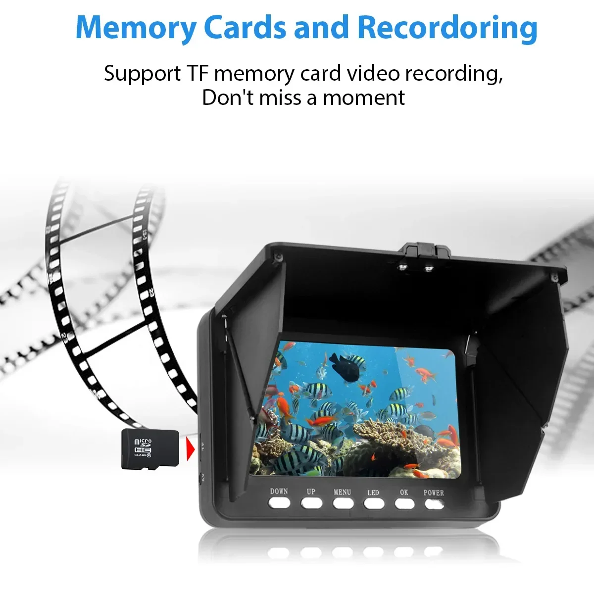 Fish Finder 5.0 Inch LCD Displ - đánh giá và giá Fishing Camera