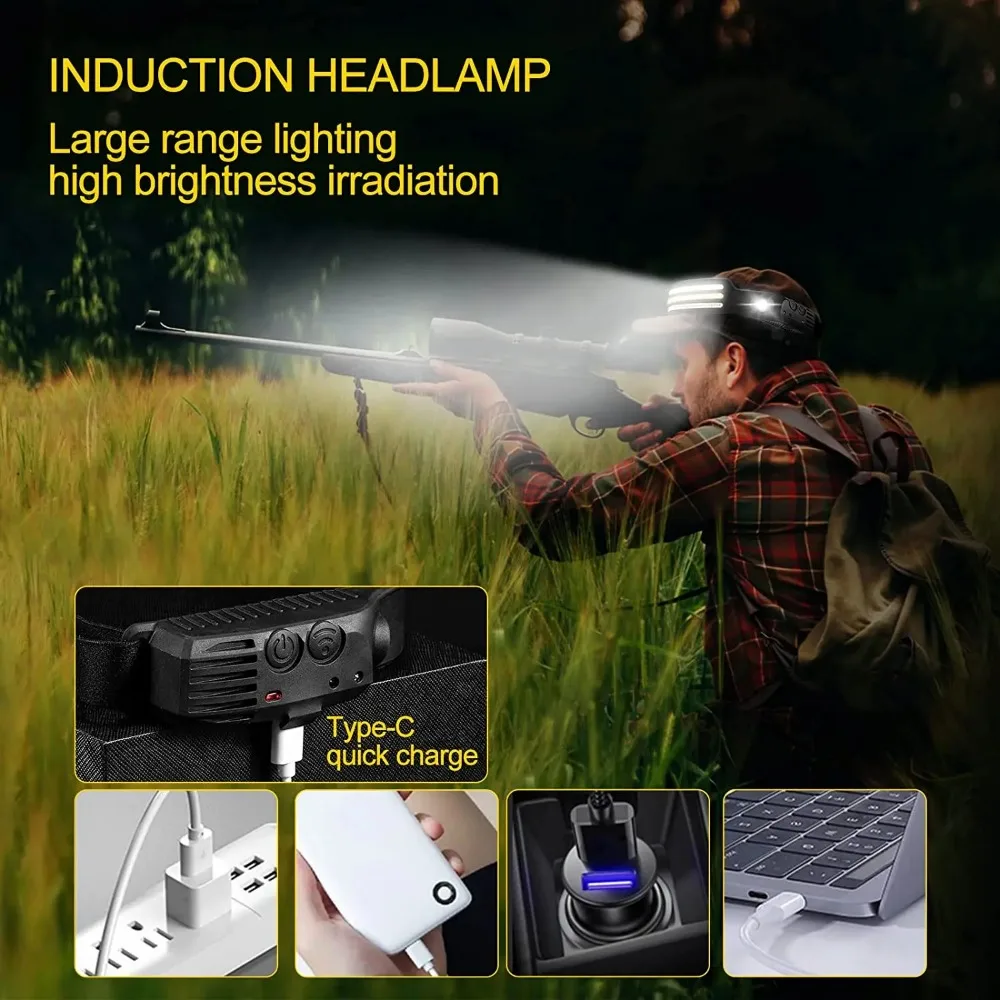 Rechargeable COB LED Induction - đánh giá và giá Fish Finder Battery