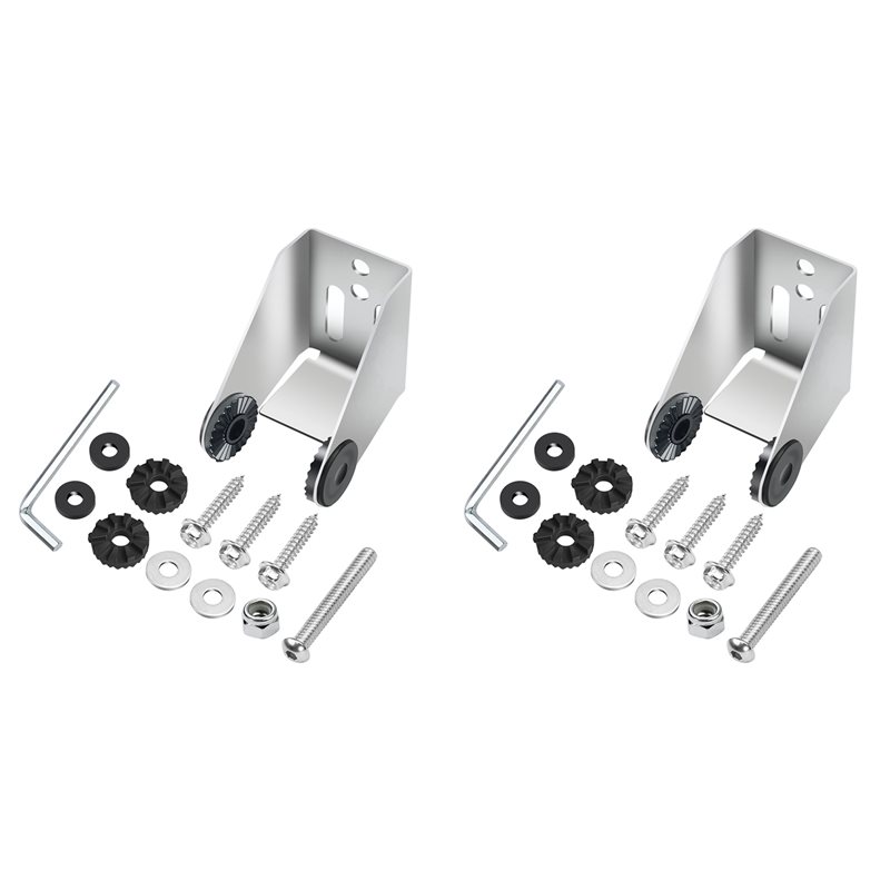 2pcs Heavy-Duty Metal Transduc - đánh giá và giá Fish Finder Mount