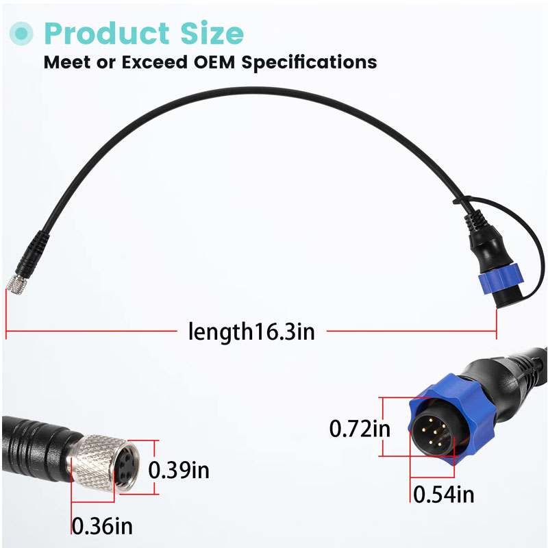 1852060, 29594, MKR-US2-10 Son - đánh giá và giá Fish Finder Cable