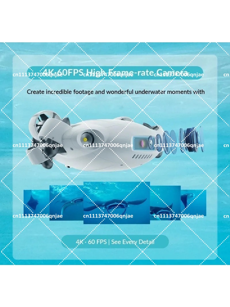 Underwater ROV Robot Diving 4K - đánh giá và giá Underwater Camera