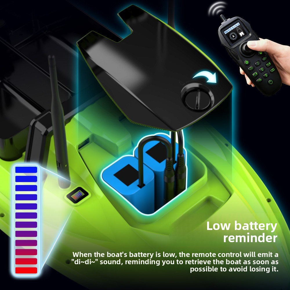 500M RC Fishing Bait Boat Dual - đánh giá và giá Fish Finder Cable