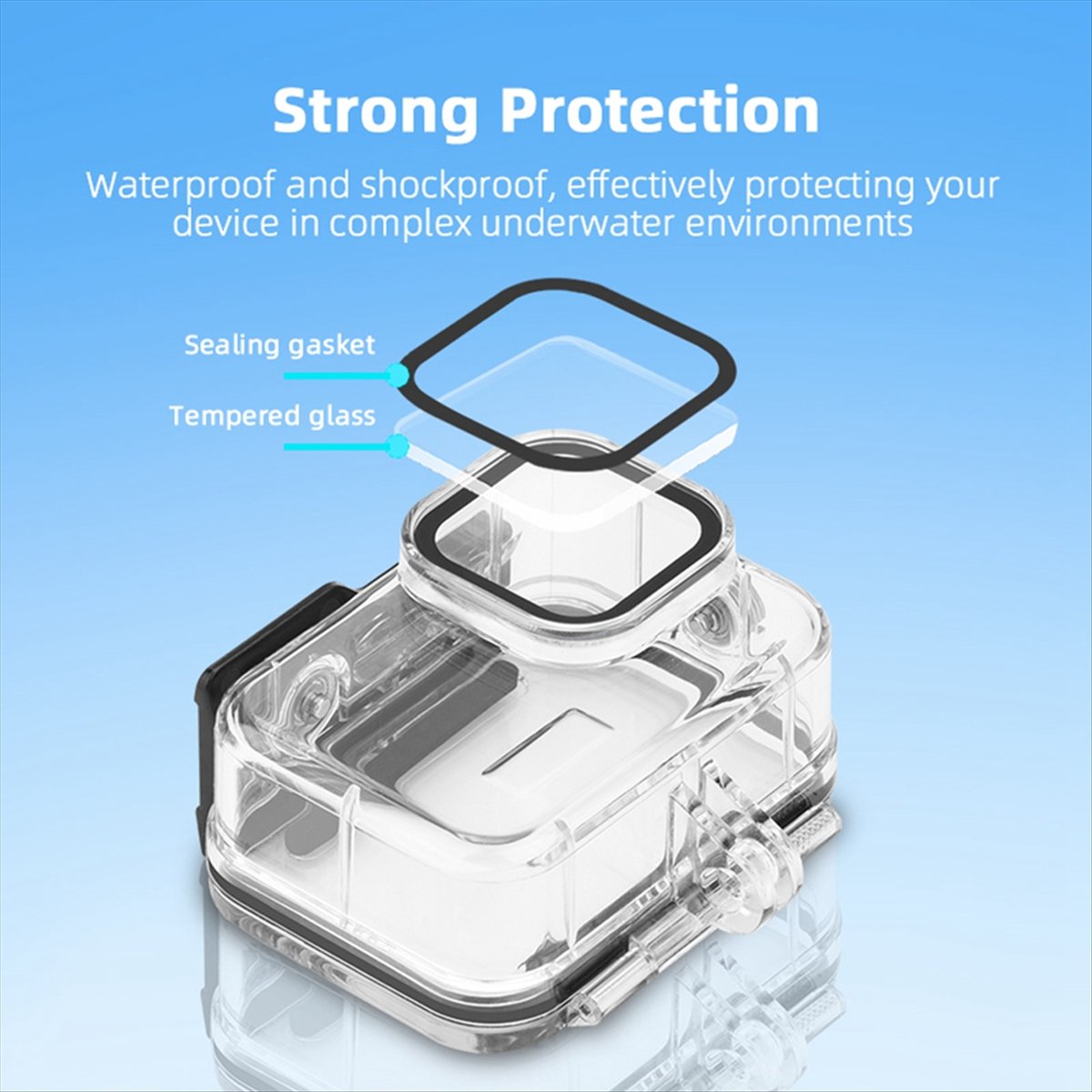 M05K 60M Waterproof Case for G - đánh giá và giá Underwater Camera