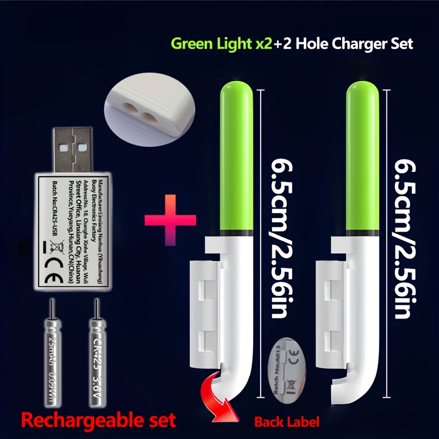 Fishing 5-Piece Set (2 Rod Tip - đánh giá và giá Fish Finder Charger