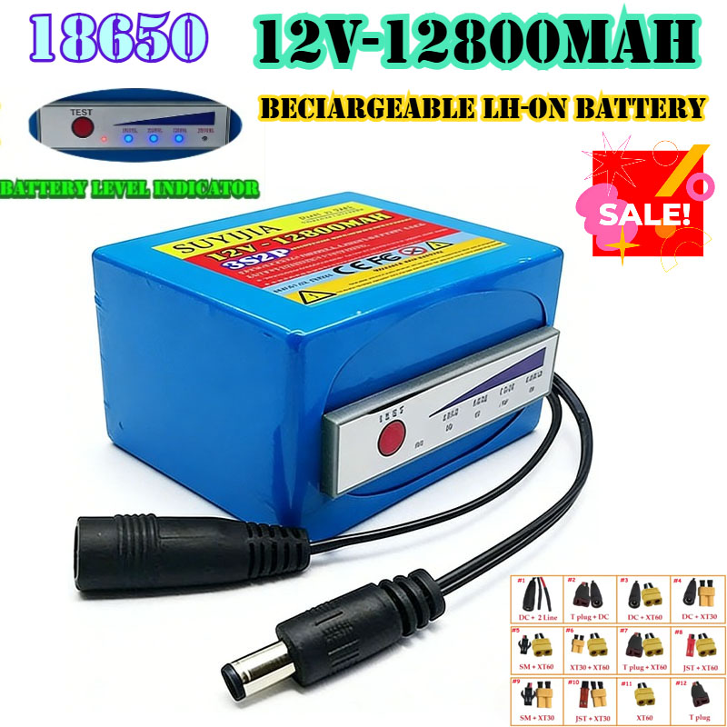 18650 Lithium Battery 3s2p 12v - đánh giá và giá Fish Finder Portable