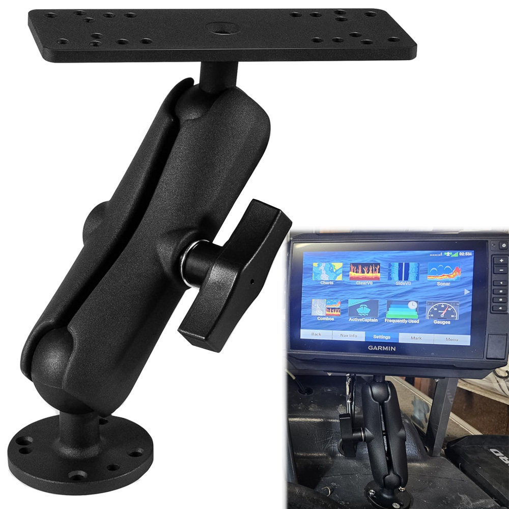 Aluminum Fish Finder Mount wit - đánh giá và giá Fish Finder Mount