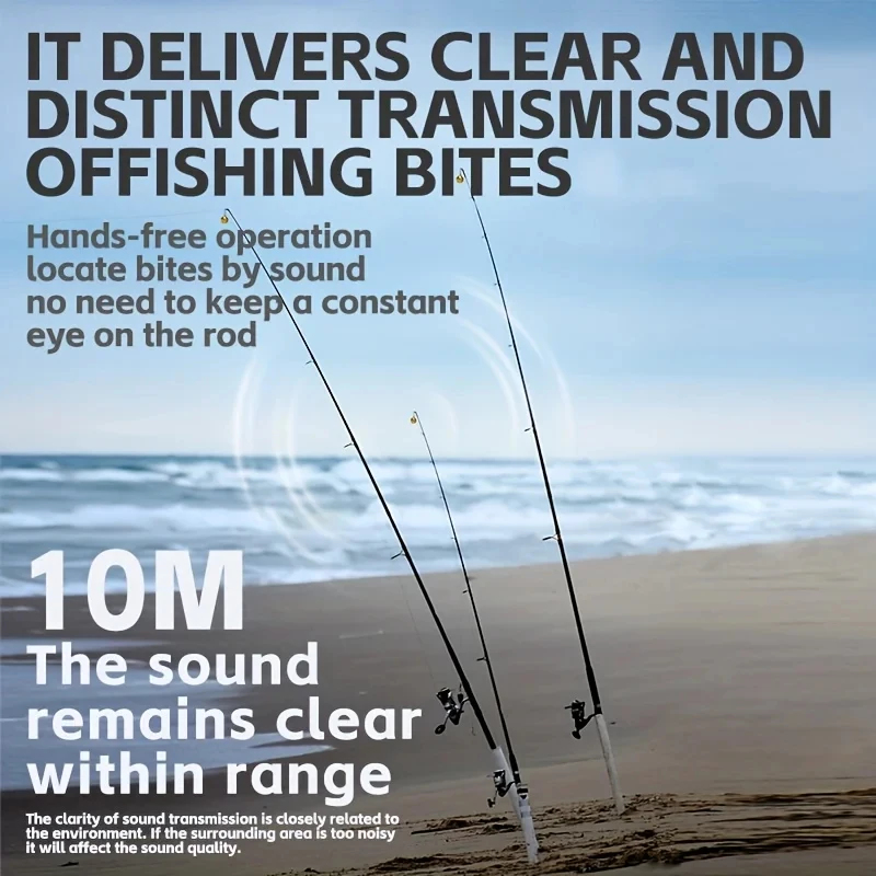Fishing Bell Bite Alert 5/10pc - đánh giá và giá Fish Alarm