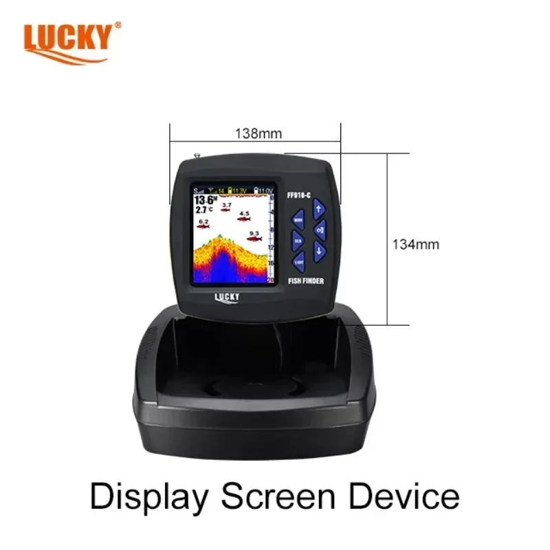New LUCKY FF918C-WL Color Disp - đánh giá và giá Fish Finder