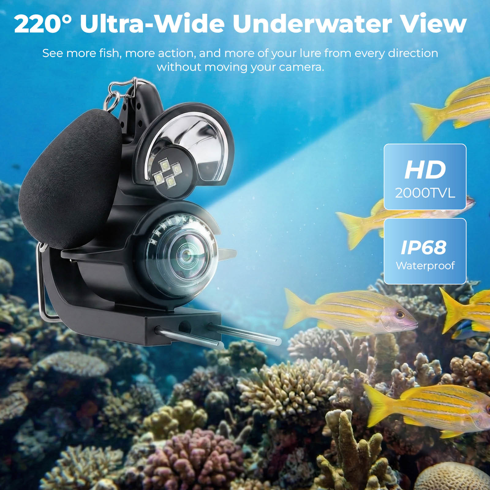Portable Underwater Visual Fis - đánh giá và giá Fish Finder Portable