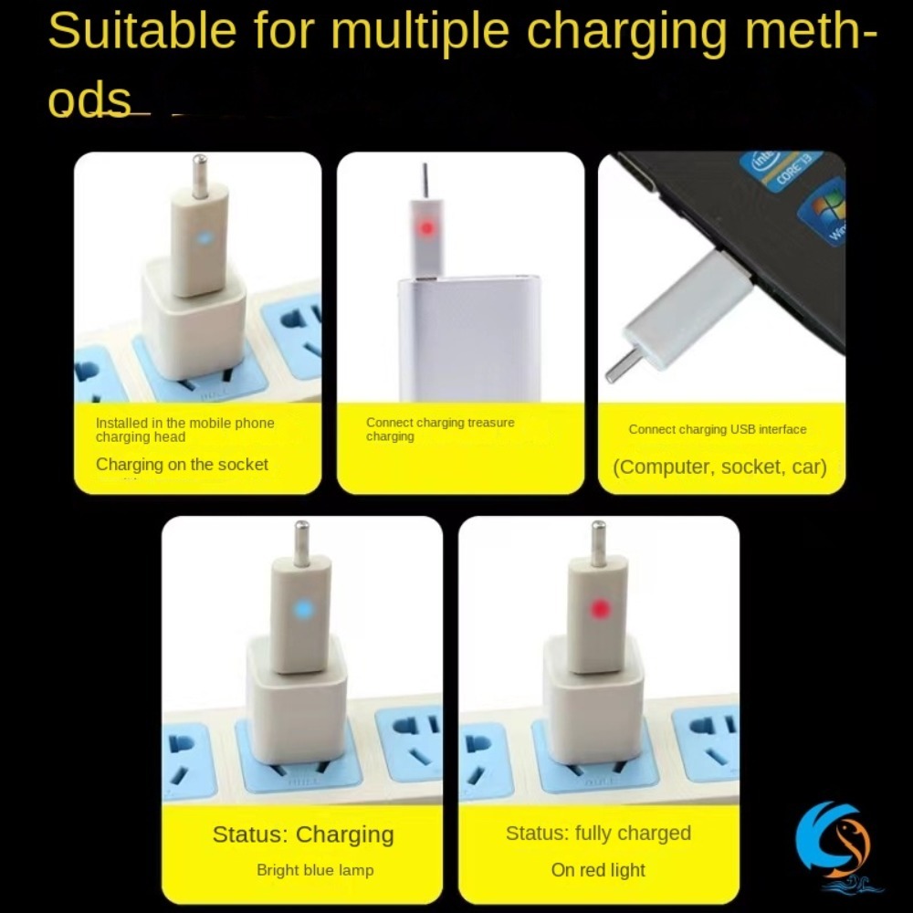 Night Fishing Accessories USB  - đánh giá và giá Fish Finder Charger