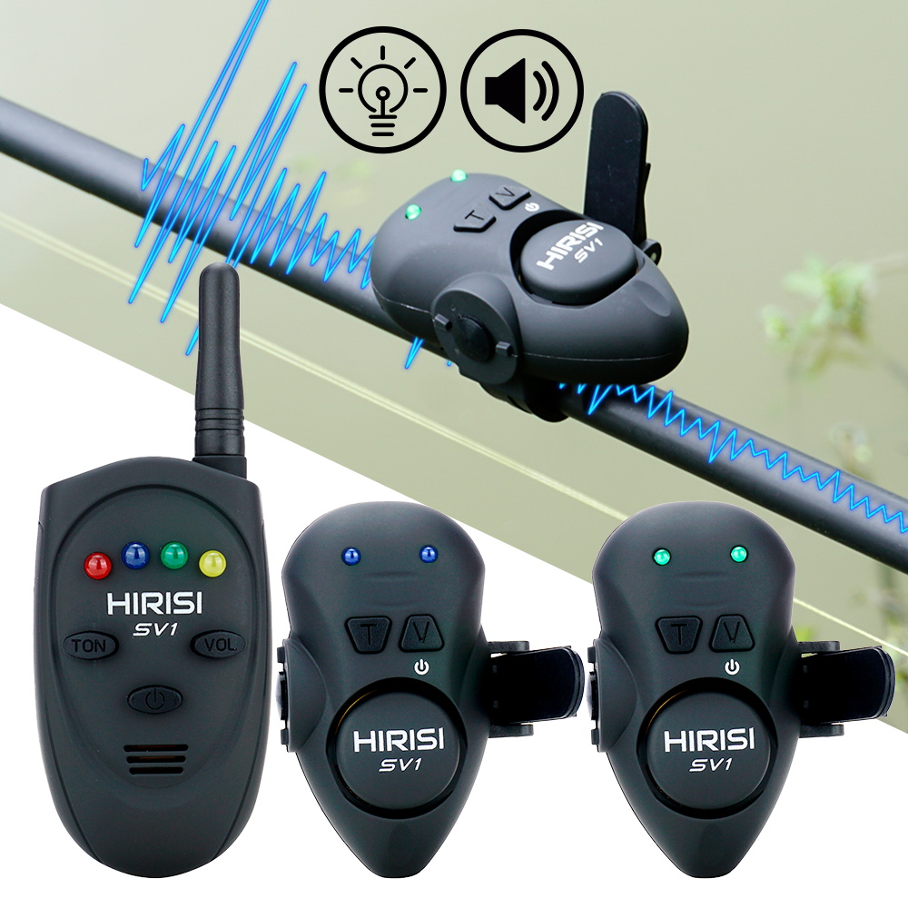 Hirisi Fishing Bait Alarm Set  - đánh giá và giá Bite Alarm