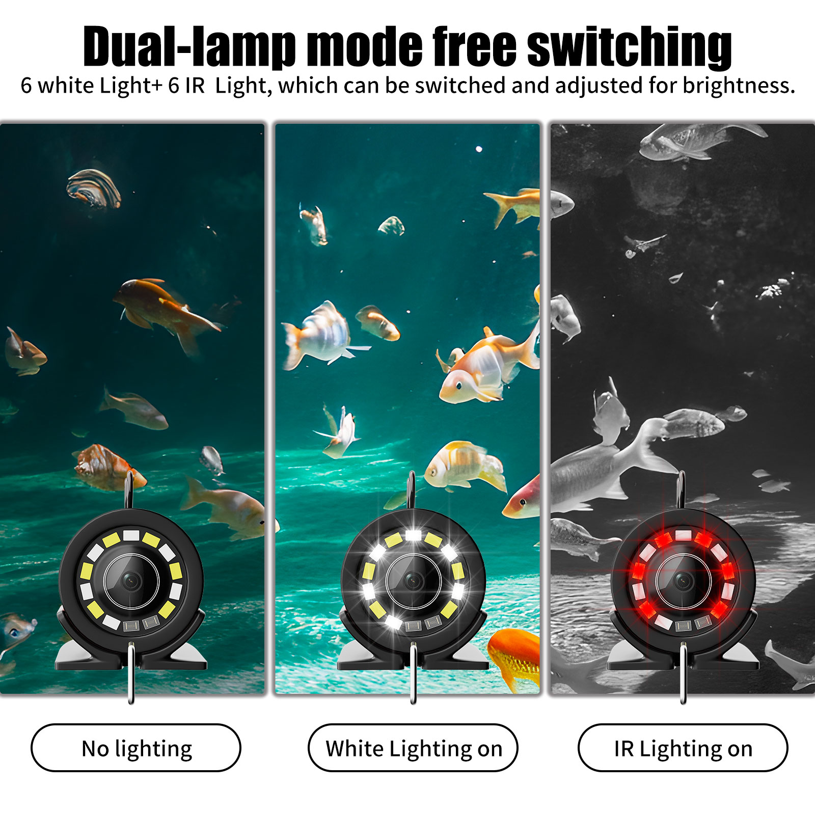Underwater Fishing Camera - 15 - đánh giá và giá Fish Finder Cable