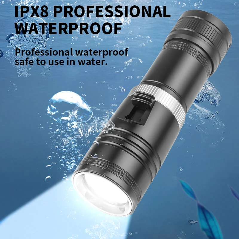 D117 Aluminum Waterproof IPX8  - đánh giá và giá Fishing Light