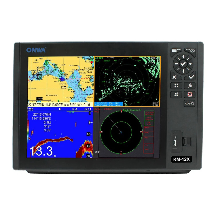 ONWA 12 Inch KM-12X Multifunct - đánh giá và giá Fish Finder