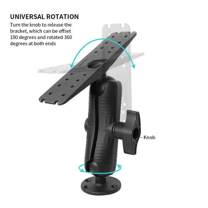 2.25'' Largest 21cm Universal  - đánh giá và giá Fish Finder Mount
