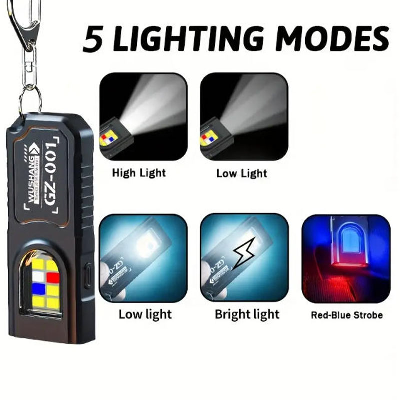 Multifunctional Keychain Flash - đánh giá và giá Fishing Light