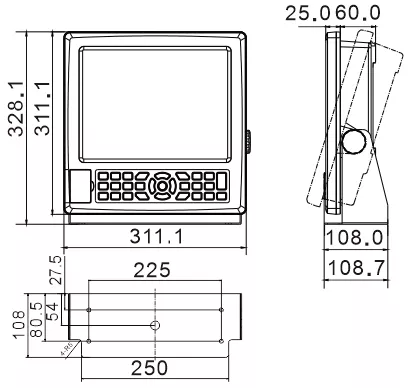 Xinuo 12'' HM-5912(N) /15'' HM - đánh giá và giá Fishing Gps