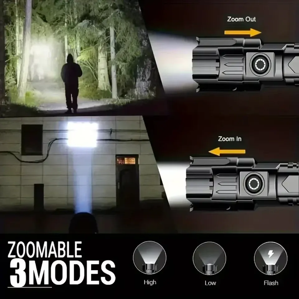 Super Bright LED Flashlight US - đánh giá và giá Fishing Light
